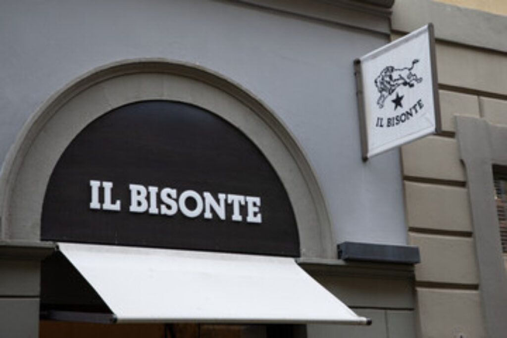 IL BISONTEイルビゾンテの店舗のロゴ