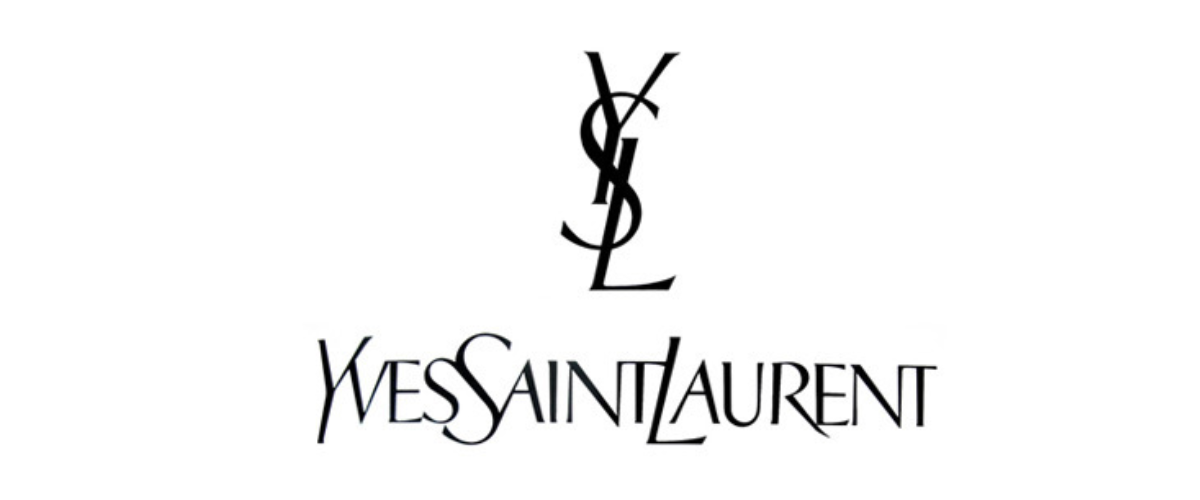 イヴ･サンローラン／Yves Saint Laurent（YSL）のロゴマーク。会社ロゴ