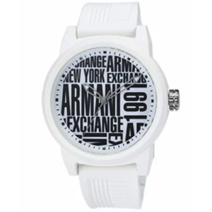 アルマーニエクスチェンジの腕時計、ホワイトAX1442